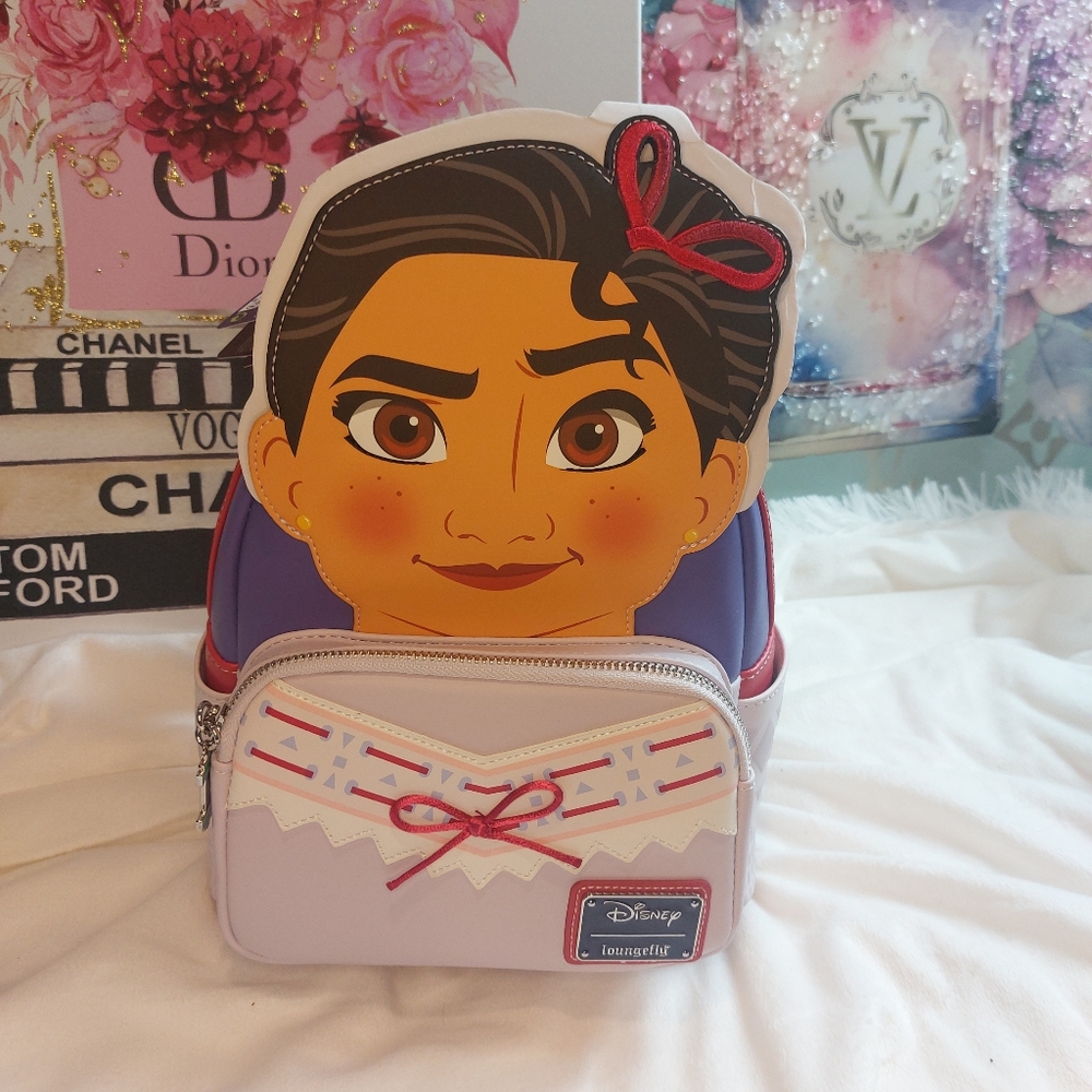 Loungefly Disney Encanto Luisa Cosplay Women's Mini Backpack Purse